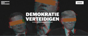 Screenshot von demokratie-jetzt-verteidigen.ch